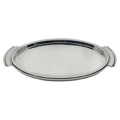 Georg Jensen Pyramid Art Deco Tray 600I