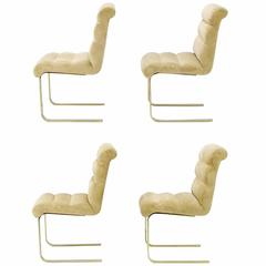 Four Lugano Dining Chairs by Mariani for Pace