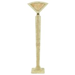 Tessellated Fossil Stone Floor Lamp by Robert Marcius for Casa Bique 8
