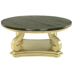 Dorothy Draper Espana Collection Ivory and Slate Coffee Table 2