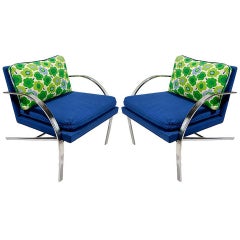 Paire de chaises Arco dans le style de Paul Tuttle