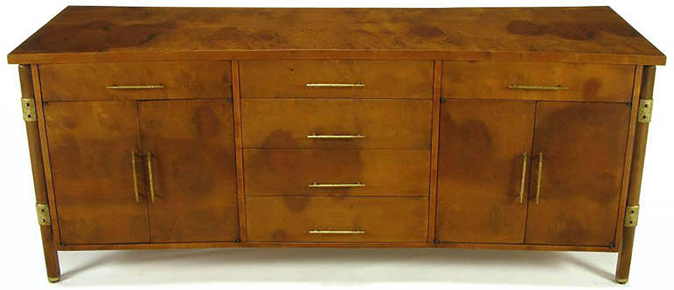 Mid-20th Century Rare Harold Schwartz Romweber Sideboard With Floating Cabinet