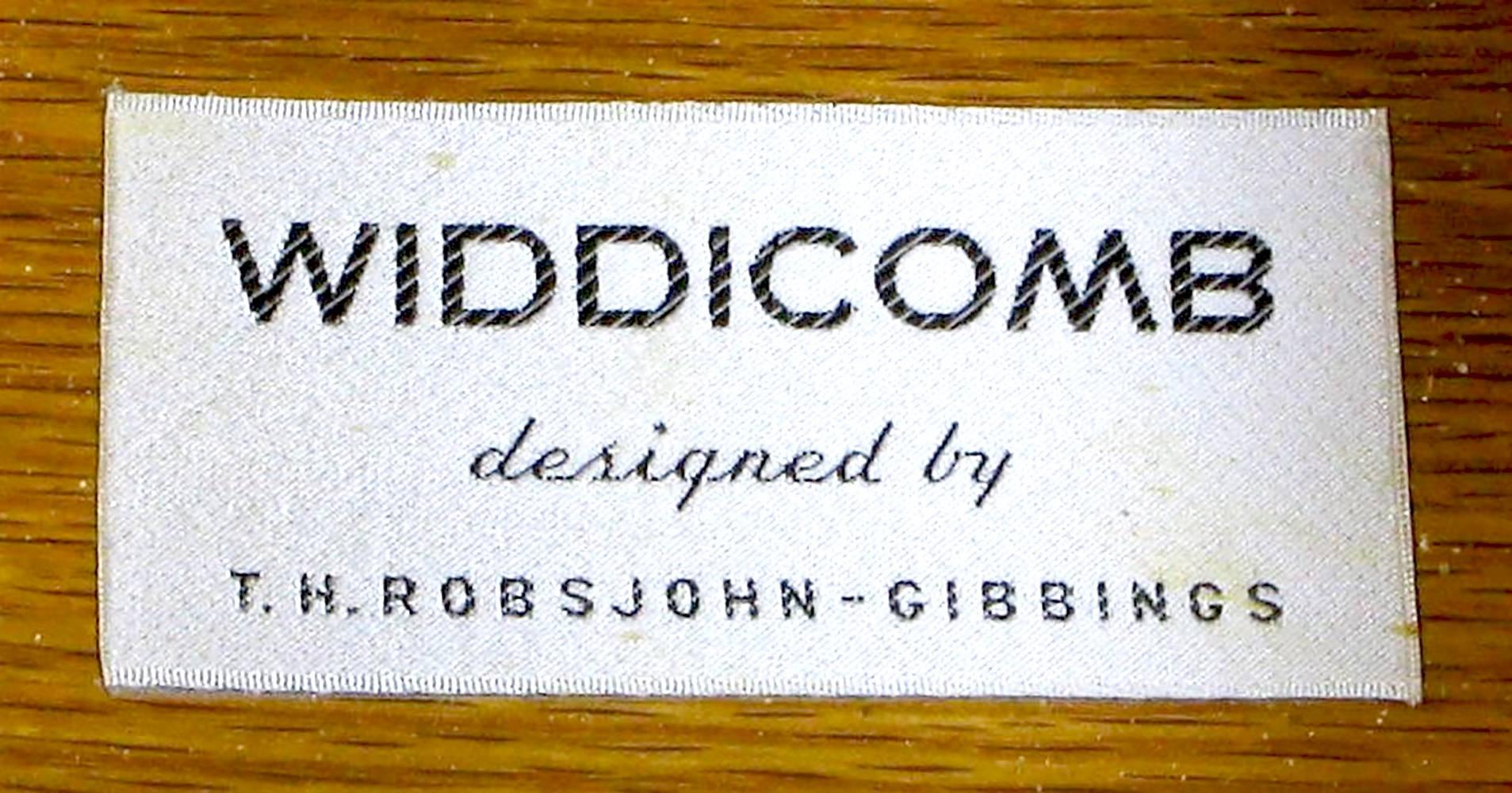 T. H. Robsjohn-Gibbings Tall Walnut Dresser for Widdicomb 1