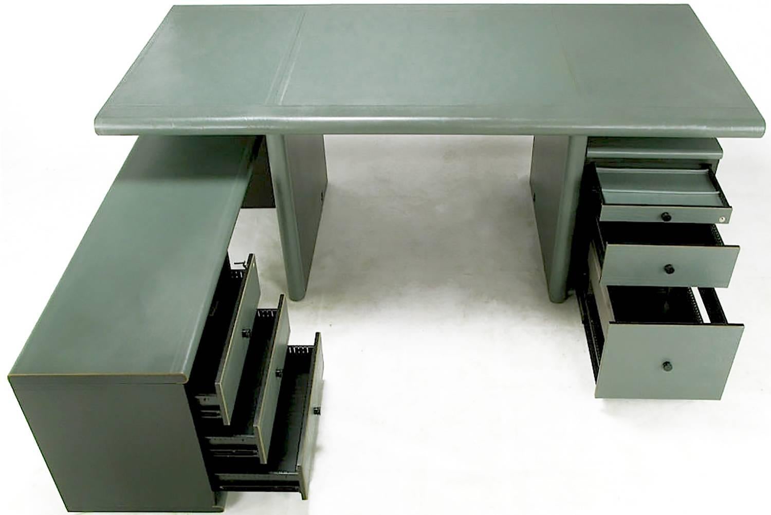 green desks