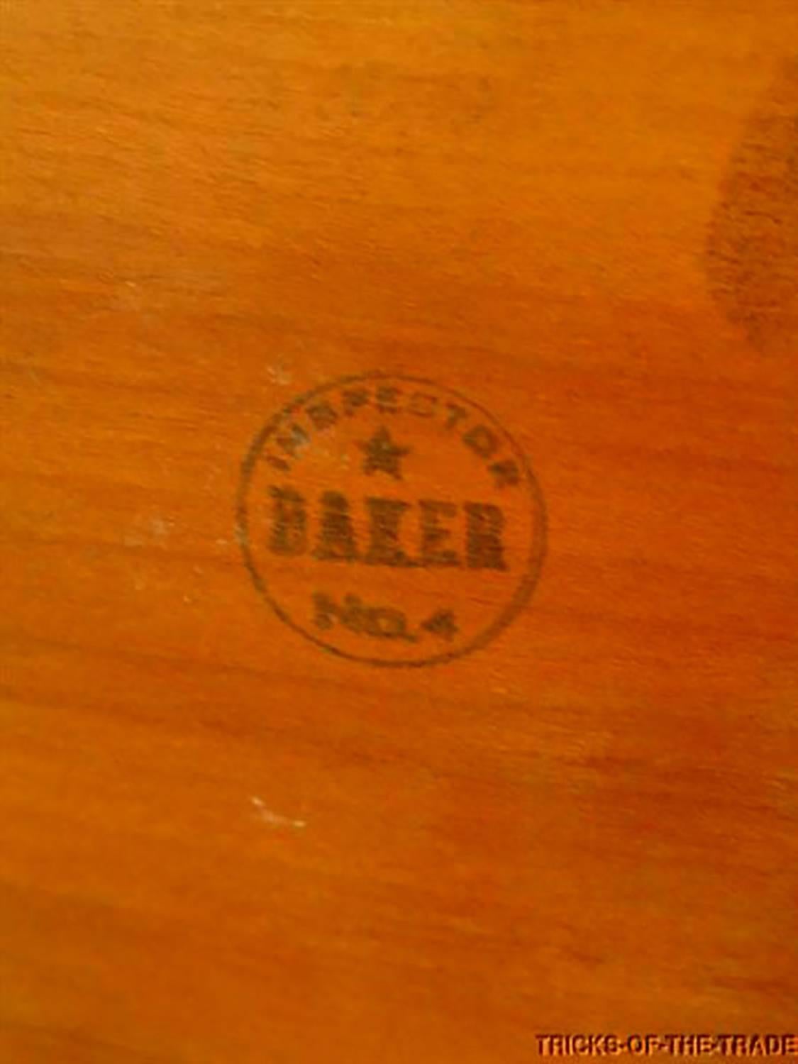 Rare Pair of Baker Far East Mahogany Jardinieres 3