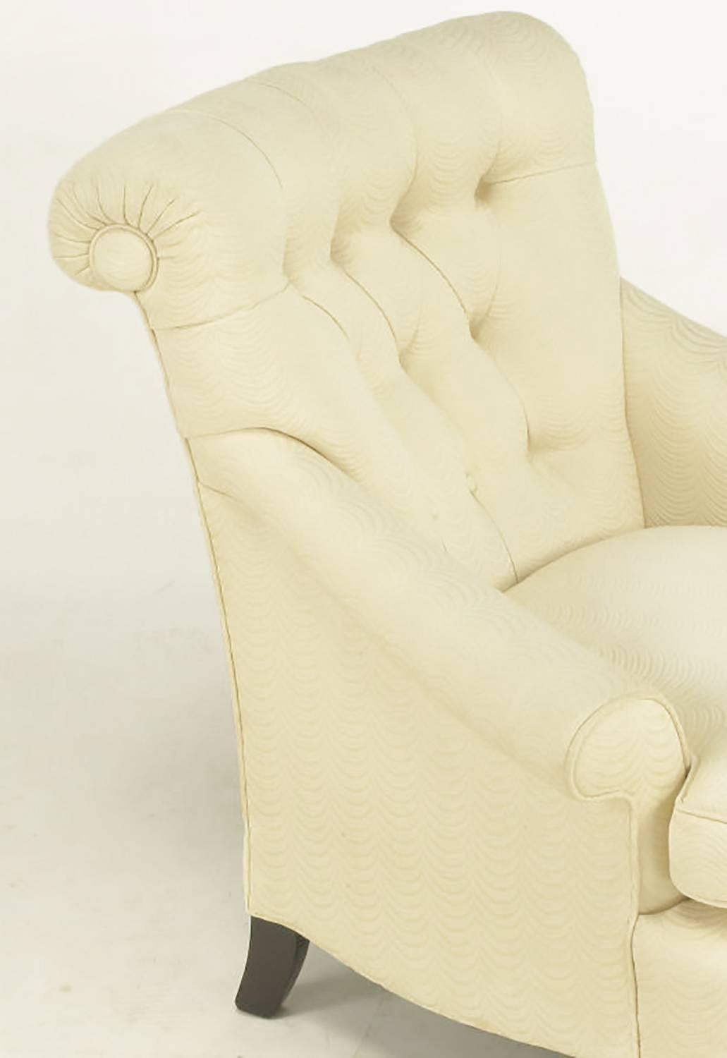 tufted back chair