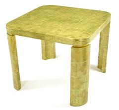 Lorin Marsh Gilt Game Table by Gene Jonson & Robert Marcius