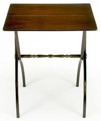 19th Century Mahogany Folding Coach Table