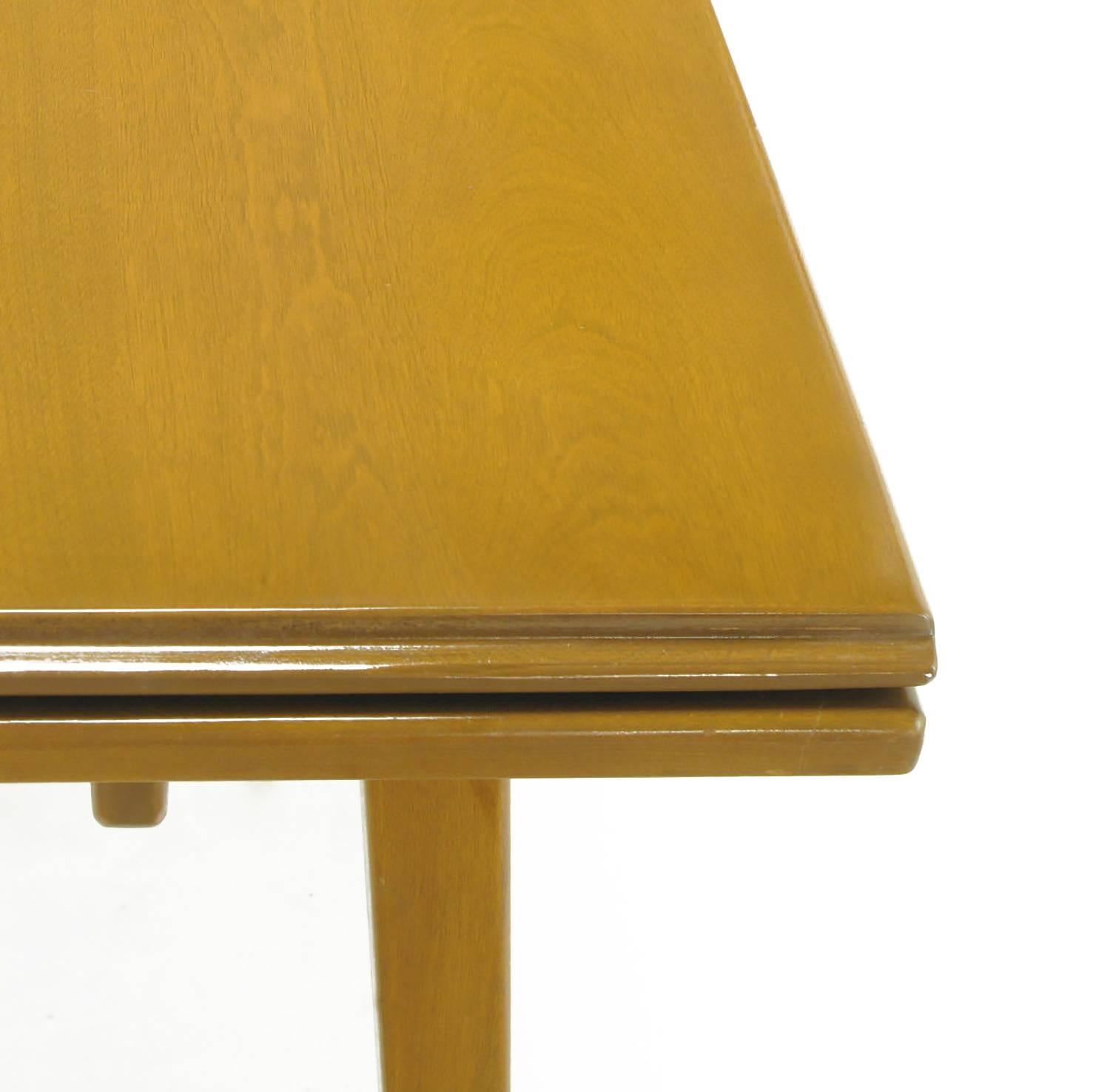 Mid-20th Century Jan Kuypers Birch Draw-Leaf Dining Table by Imperial of Canada For Sale