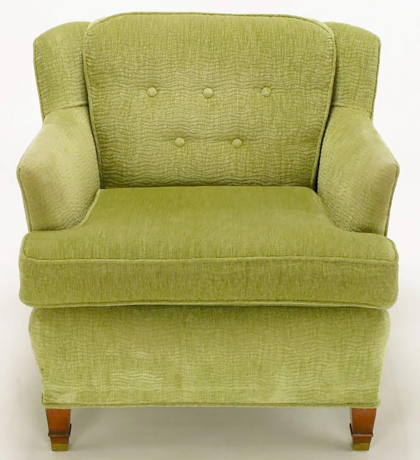 low wingback chair