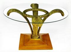 Grosfeld House Plume Base Cocktail Table