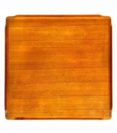 Teak and Cane Coffee Table Attr to Kurt Ostervig for Jason Moblier.