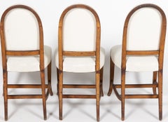 Set of 5 Eugene Schoen Atrrib. Dining Chairs From the SS Levaithan