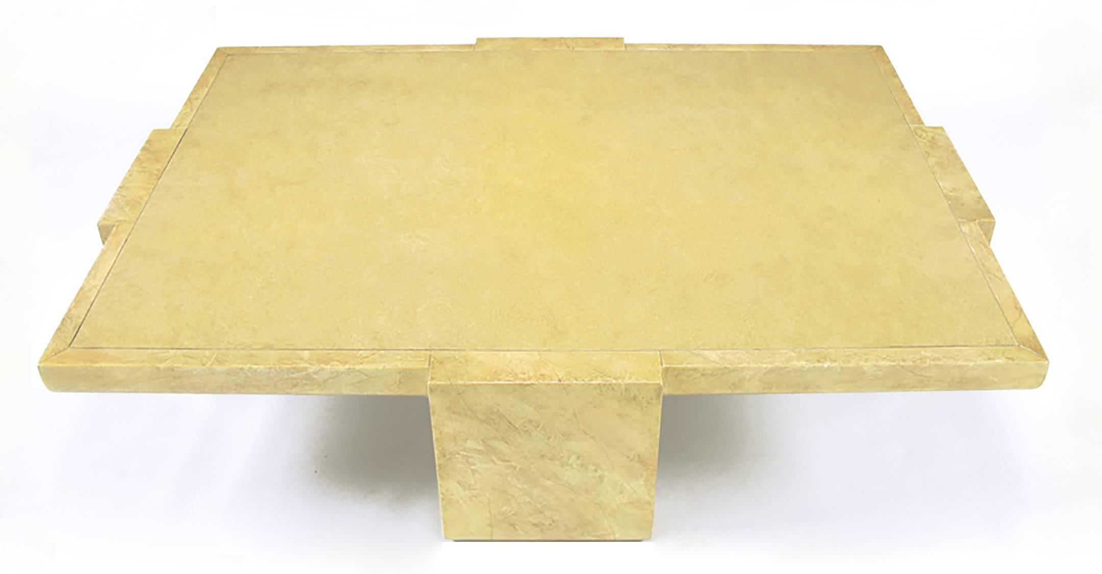 American Alessandro for Baker Exquisitely Hand Lacquered Coffee Table