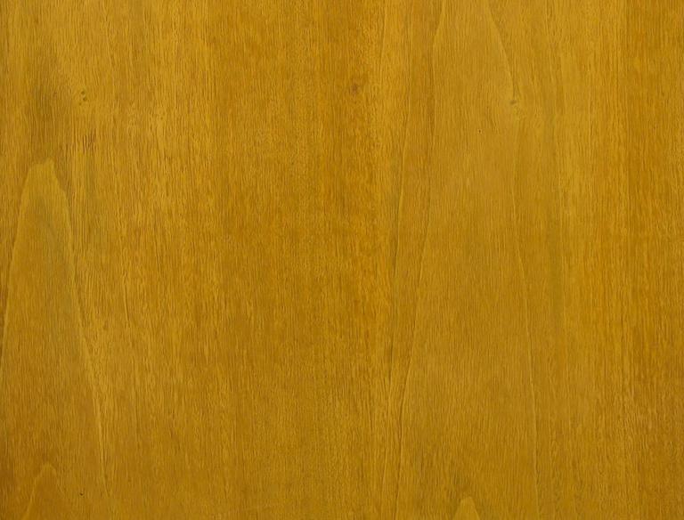 Renzo Rutili Bleached Mahogany and White Micarta Long Cabinet For Sale 1