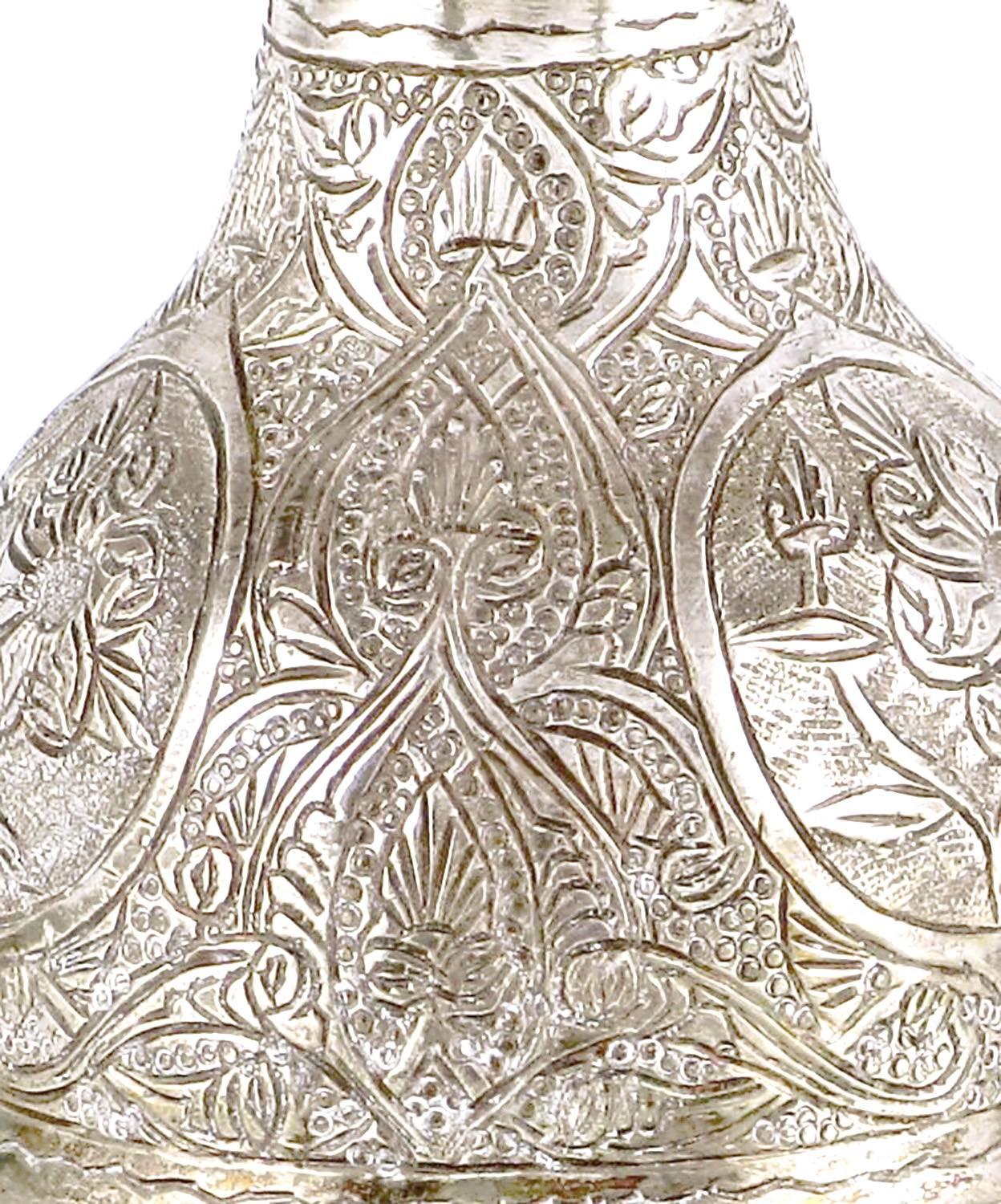 Early 20th Century Persian Sterling Silver Incense Burner 3