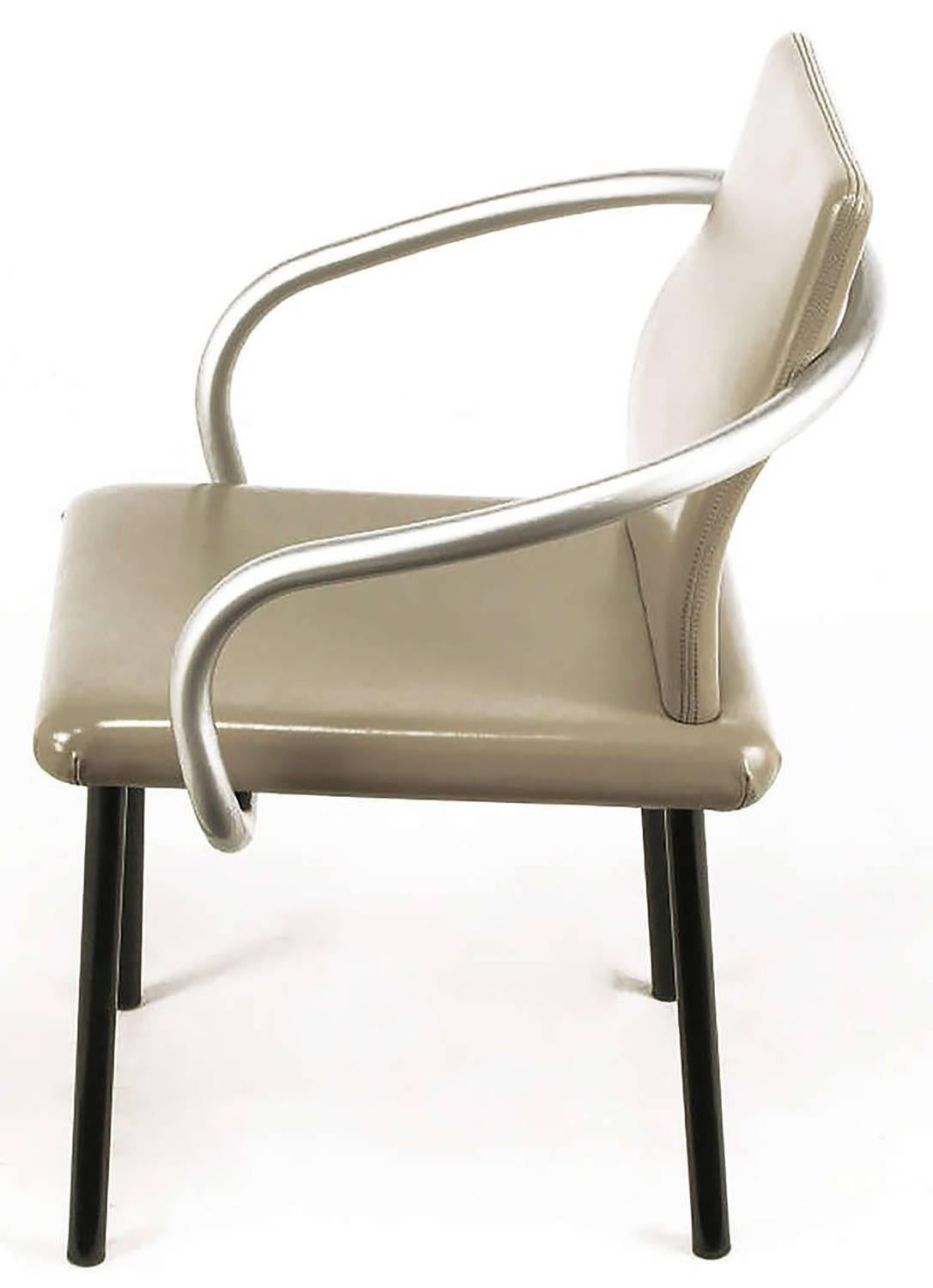 American Six Ettore Sottsass Mandarin Chairs for Knoll