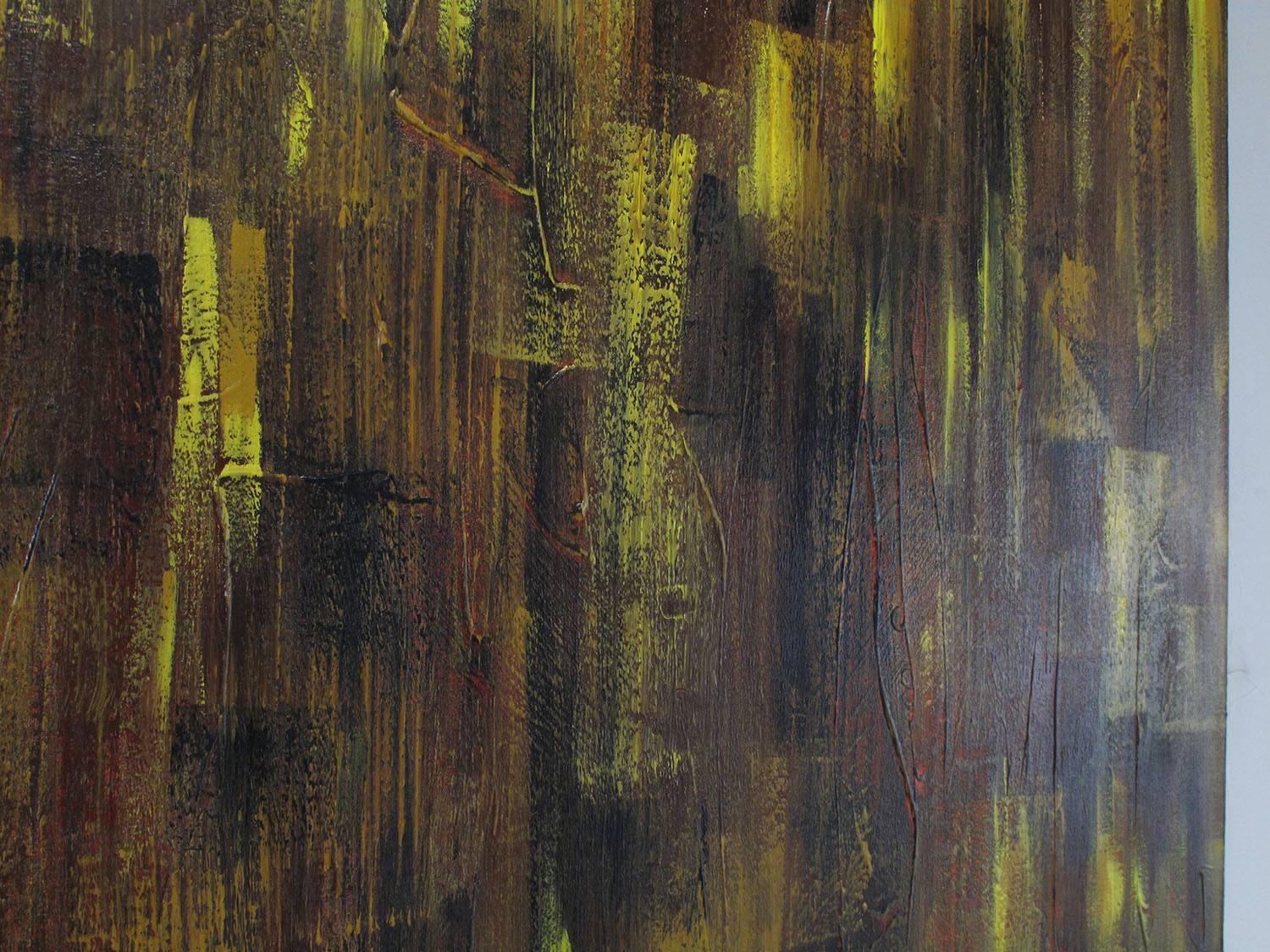 Toile Peinture à l'huile expressionniste abstraite de Bryan Boomershine, 2004 en vente