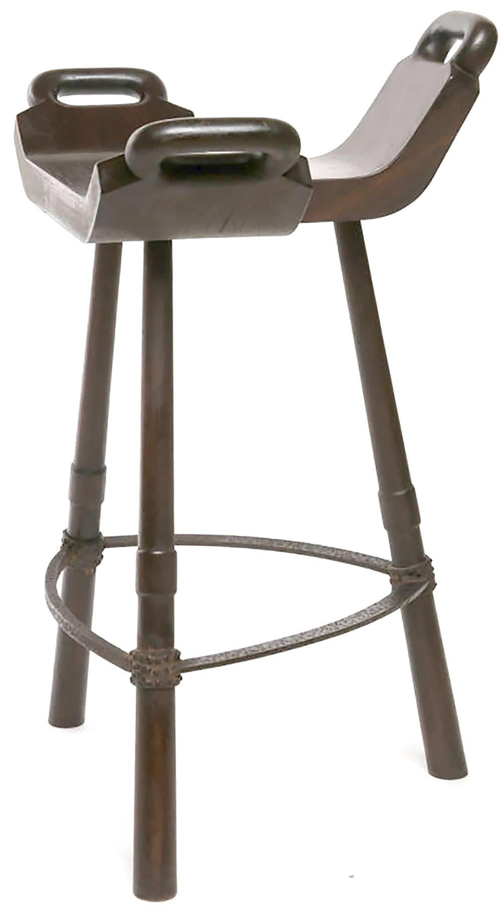 primitive bar stools