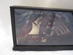 Shadow Box with a Ship Model