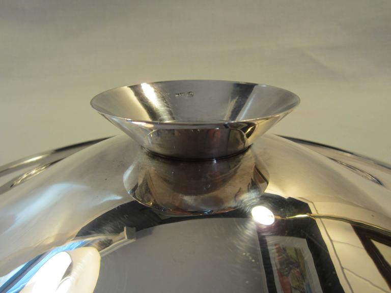 Modern German Sterling Silver Centrepiece In Excellent Condition For Sale In East Hampton, NY