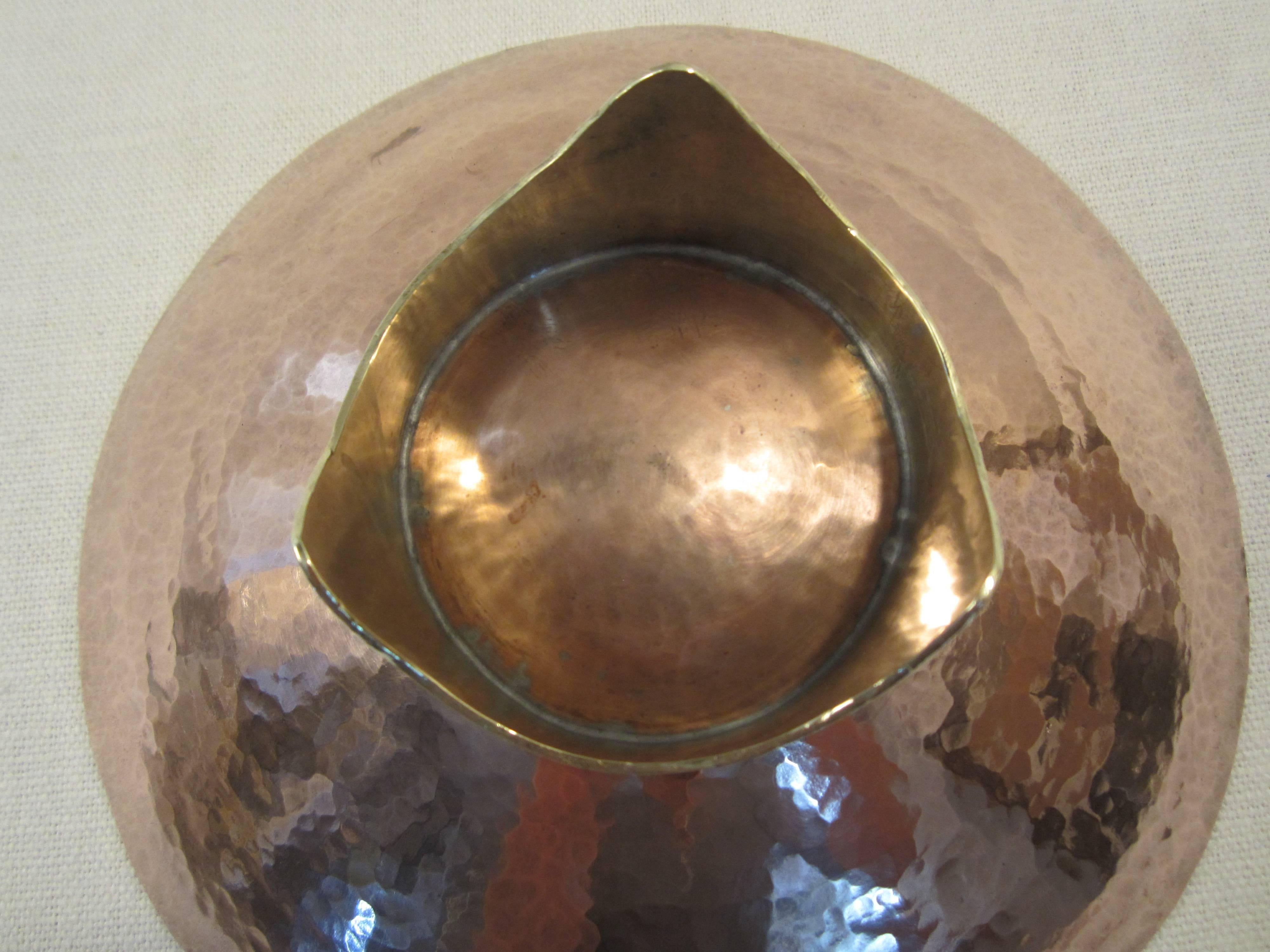 Copper and Brass Bowl 1