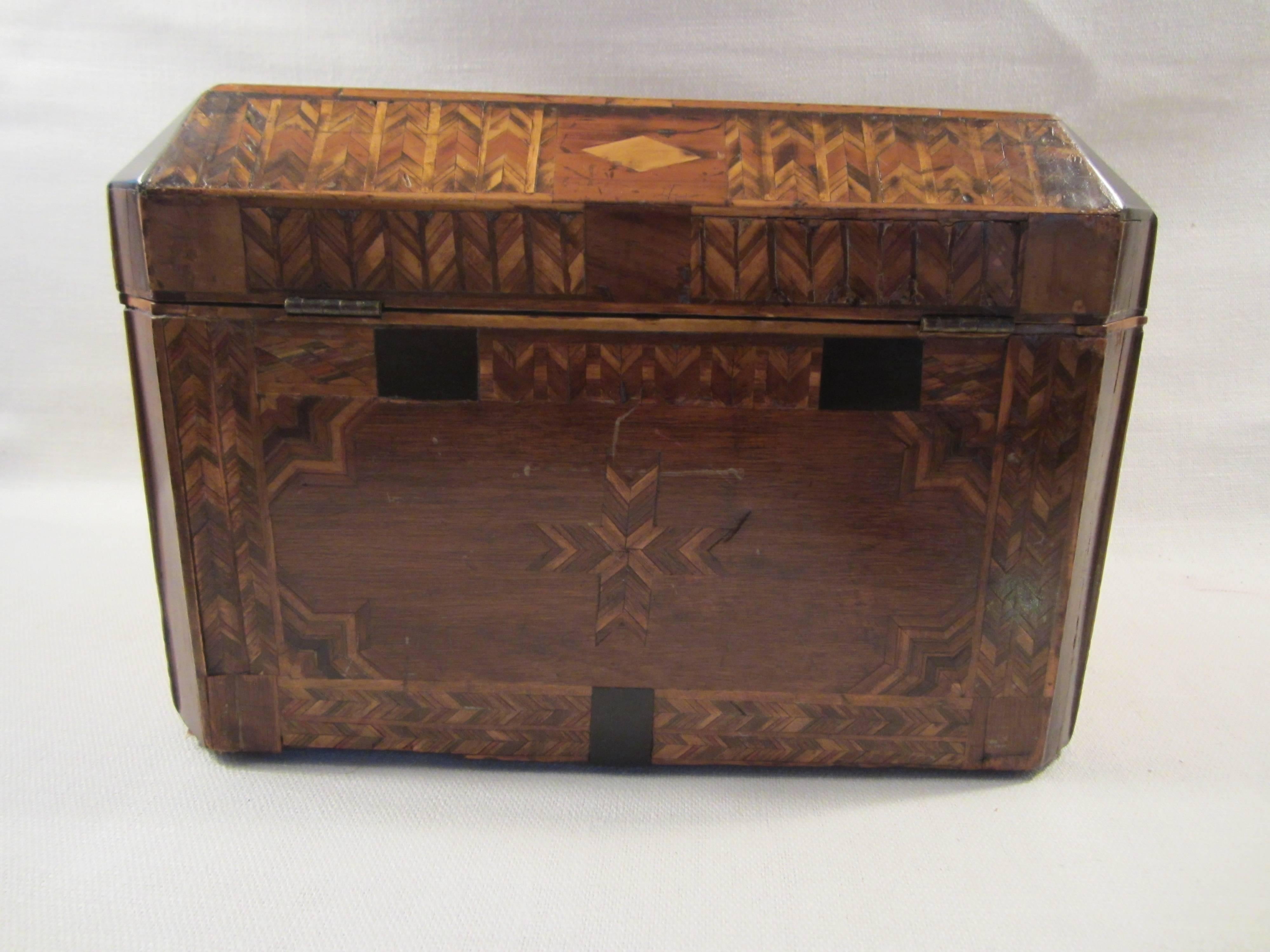 19th Century Inlaid Box For Sale