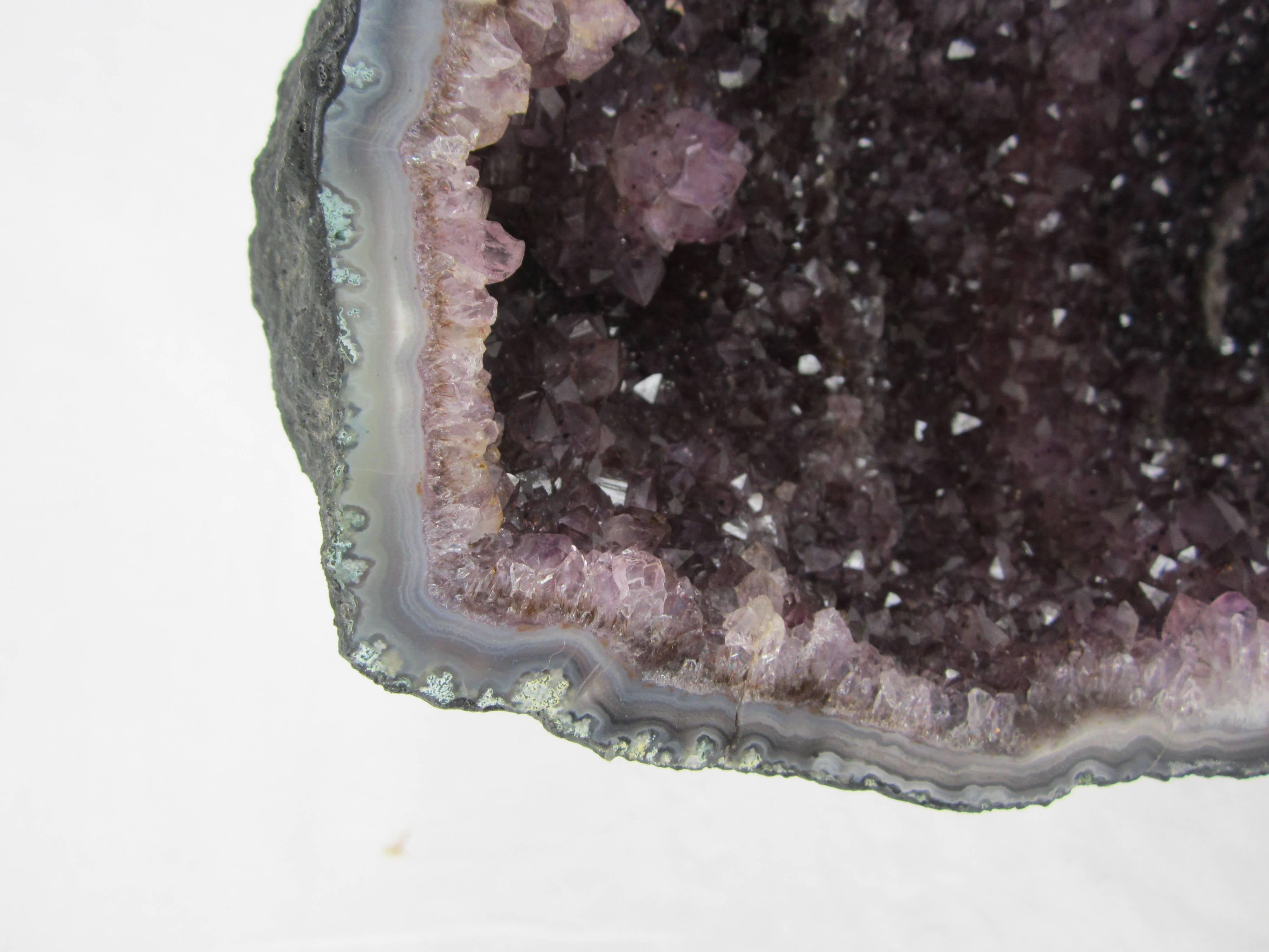 Amethyst Geode In Excellent Condition For Sale In East Hampton, NY