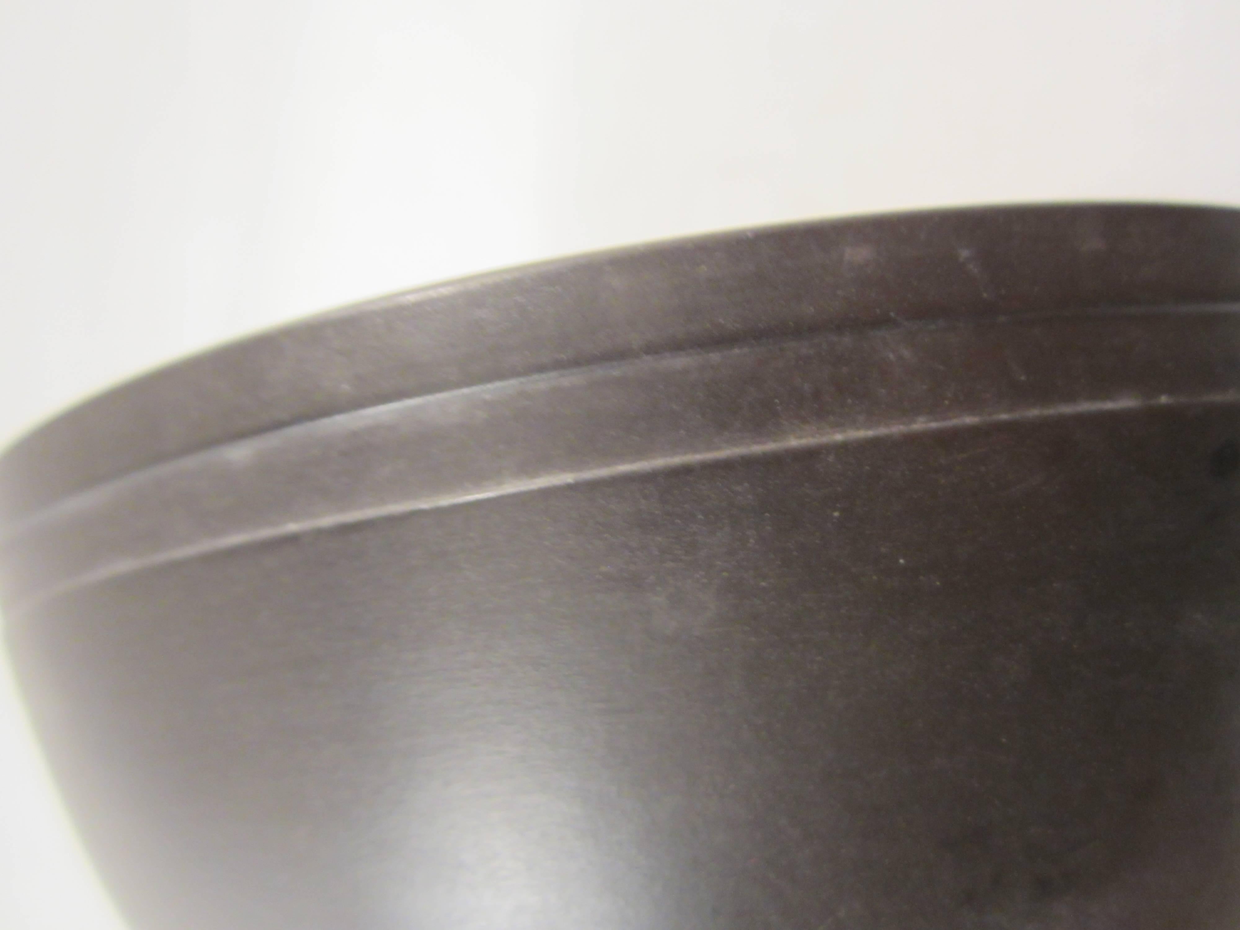 Basalt Wedgwood Bowl In Excellent Condition In East Hampton, NY