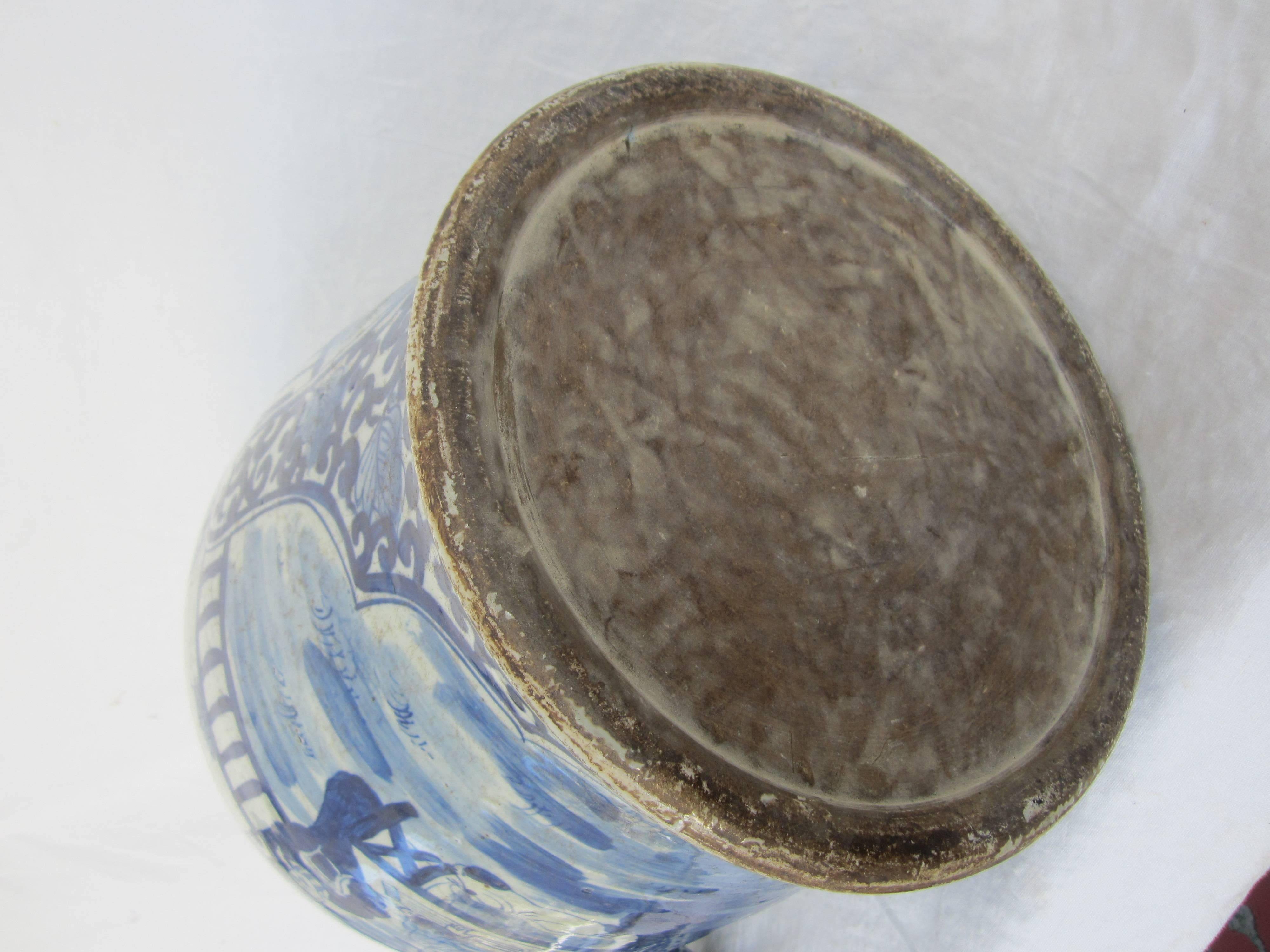 Chinese Blue and White Lidded Jar 2