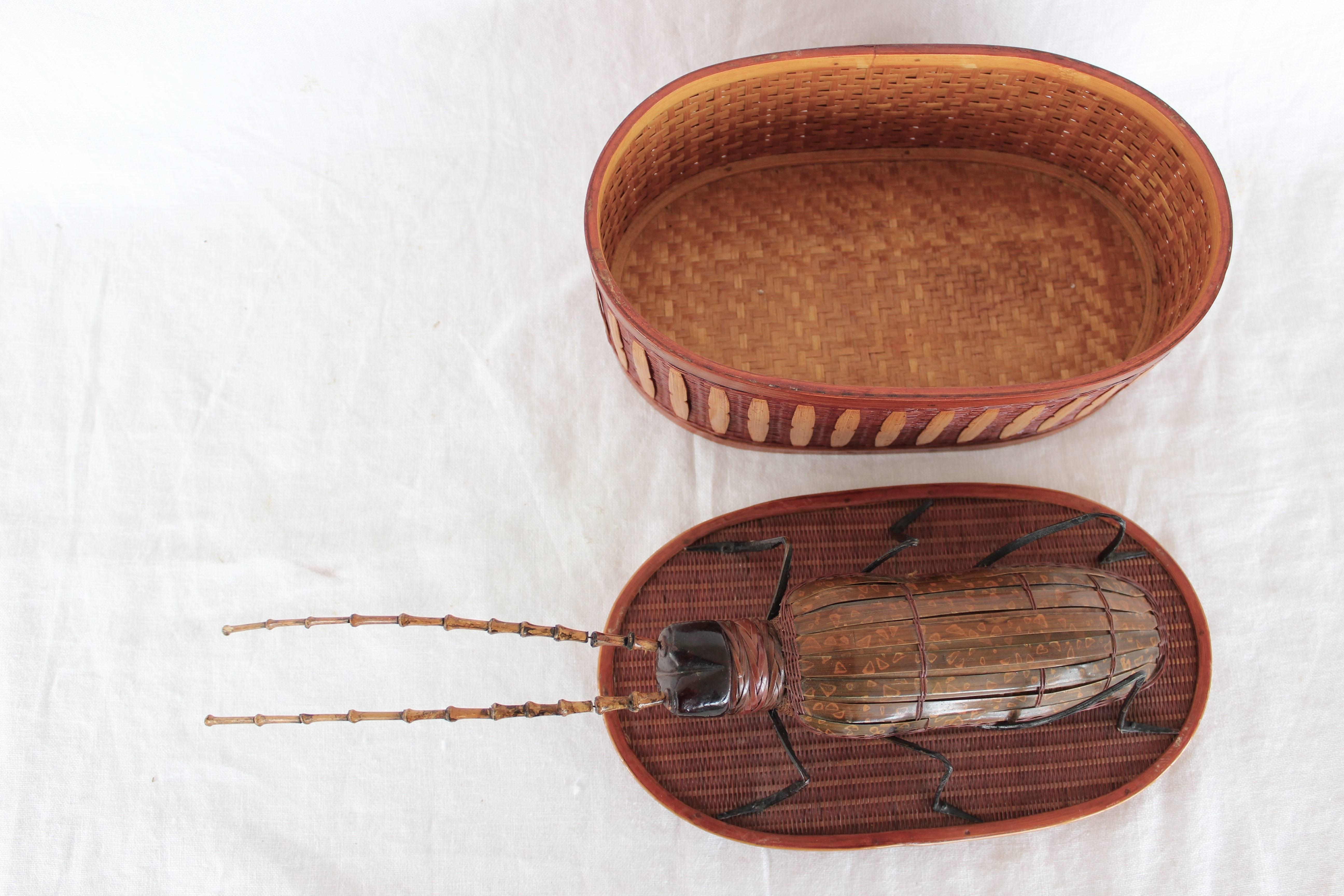 20th Century Asian Box with Cricket
