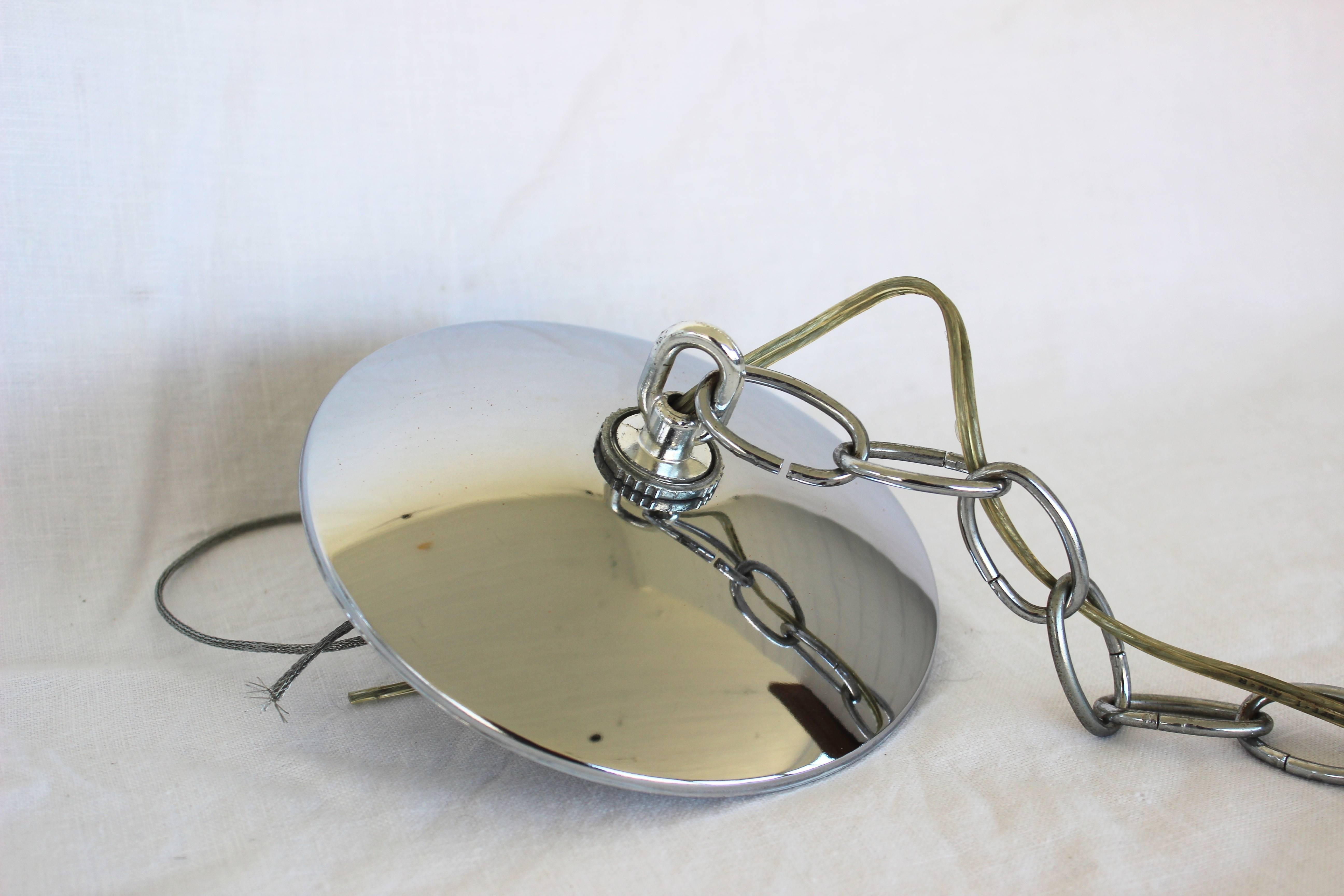 Fin du 20e siècle Lampe à suspension Spoutnik de Lightolier en vente