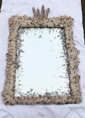 Grotto Style Oyster Shell Mirror