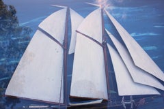 American Schooner Ship Diorama