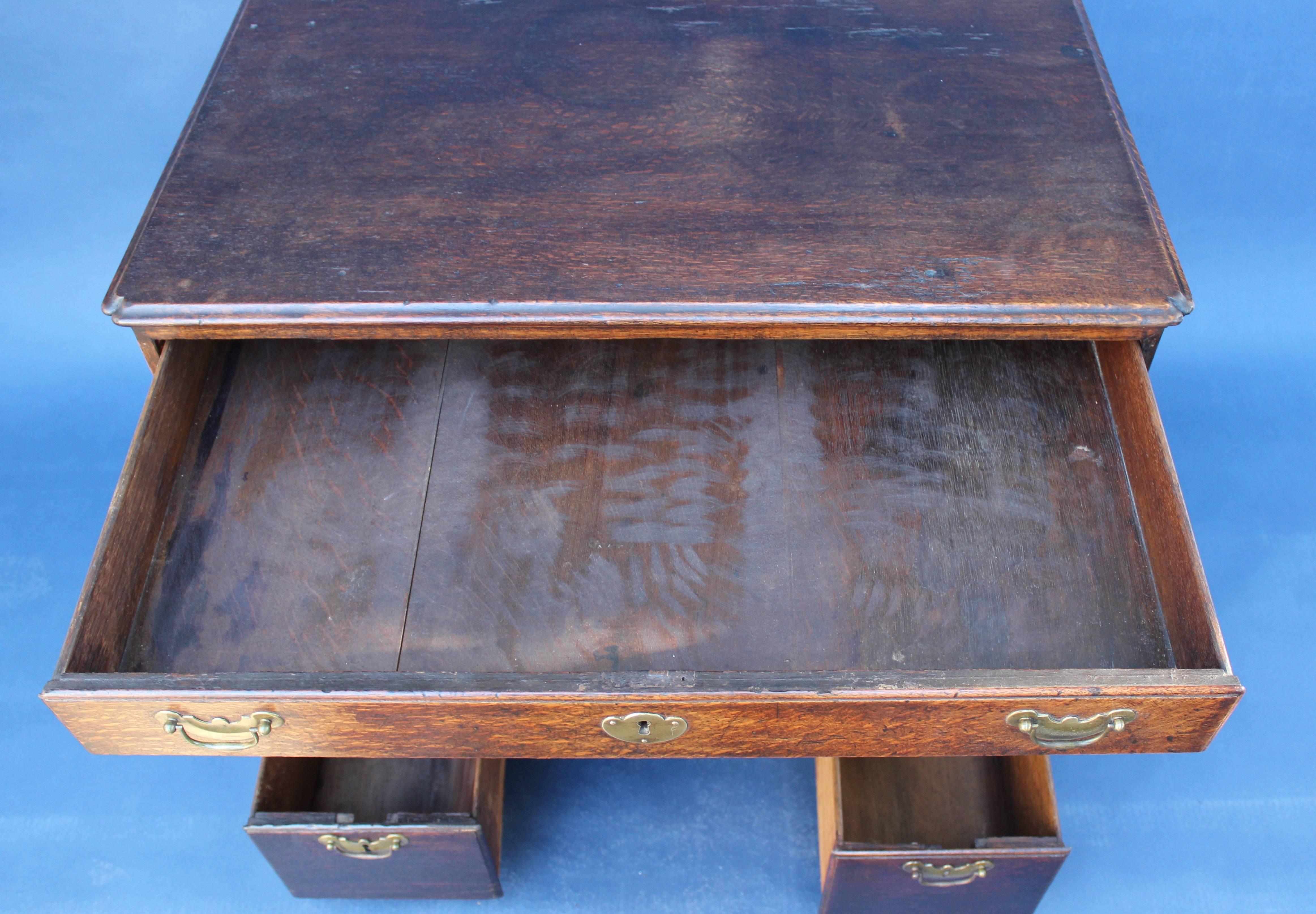 18th Century English Kneehole Desk 4