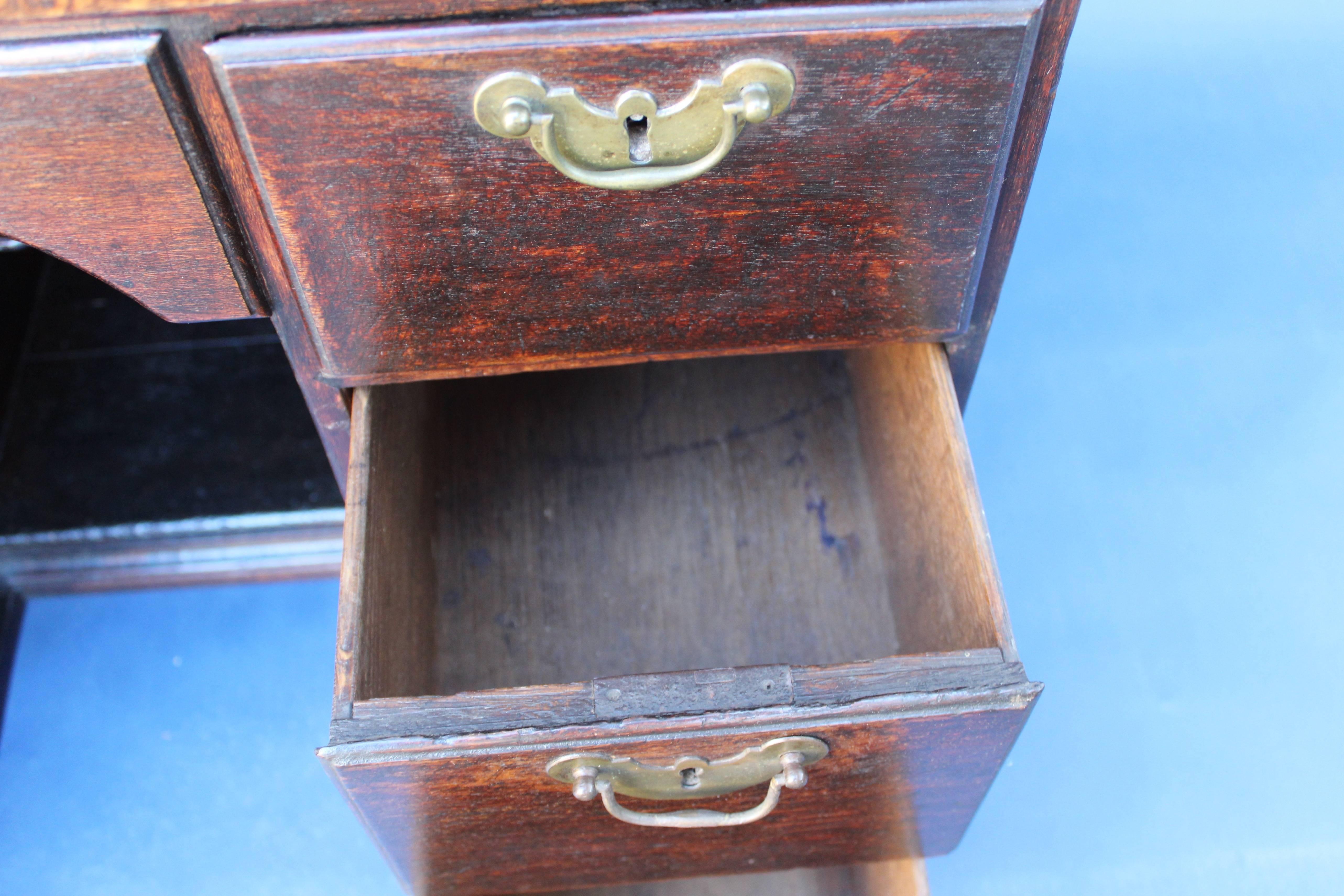 18th Century and Earlier 18th Century English Kneehole Desk