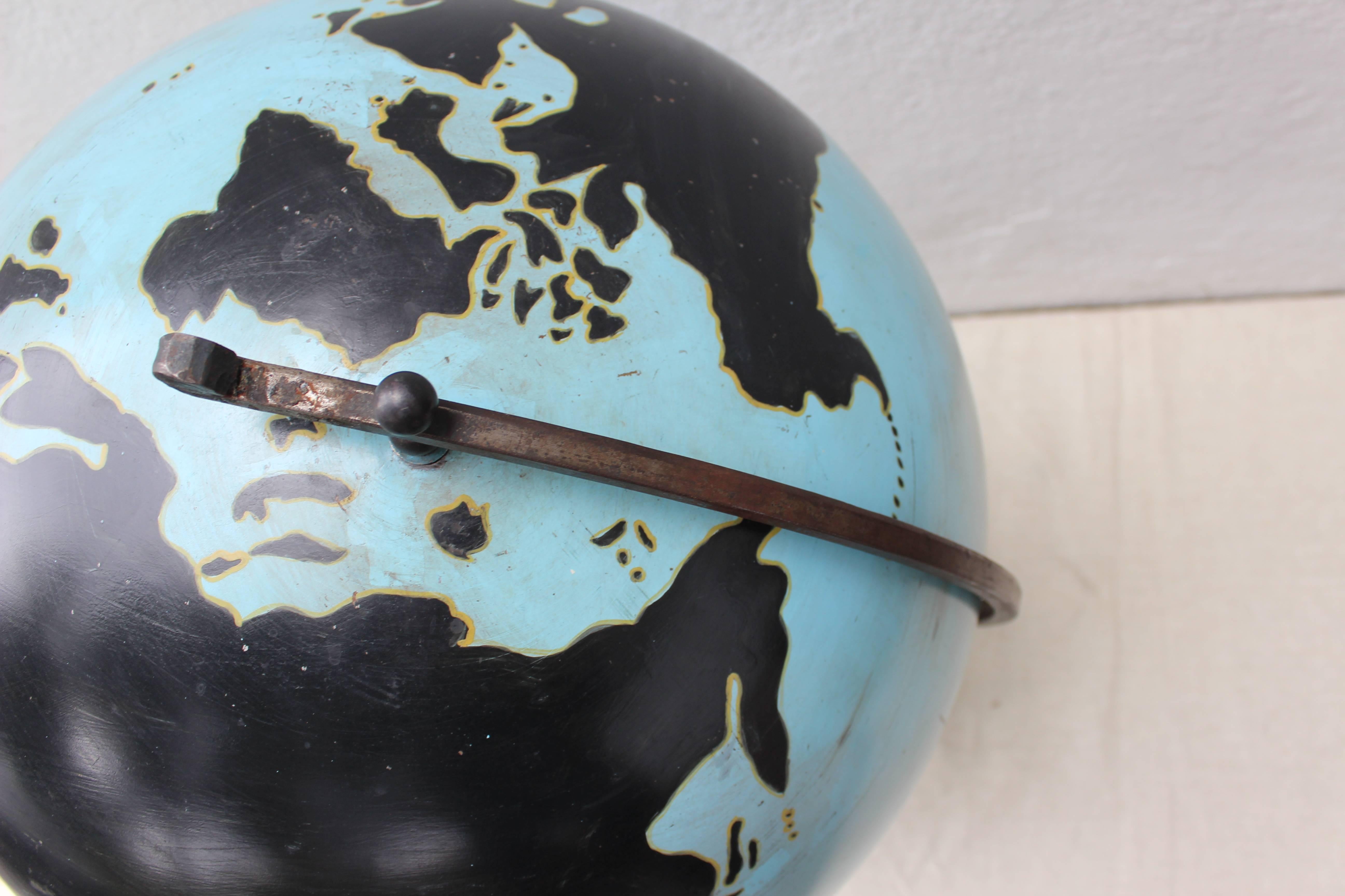 Oversize Painted Globe 2
