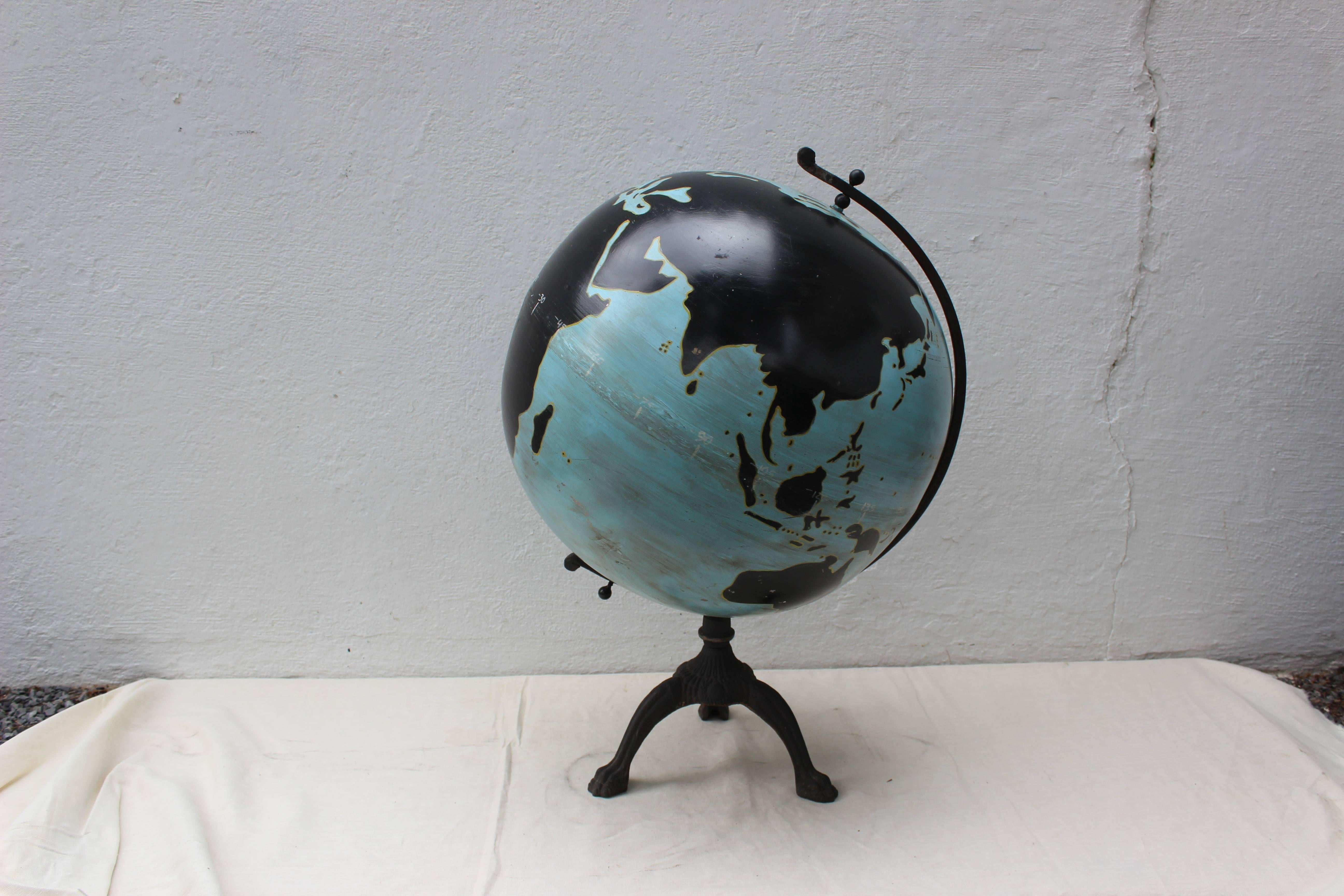 Oversize Painted Globe 1