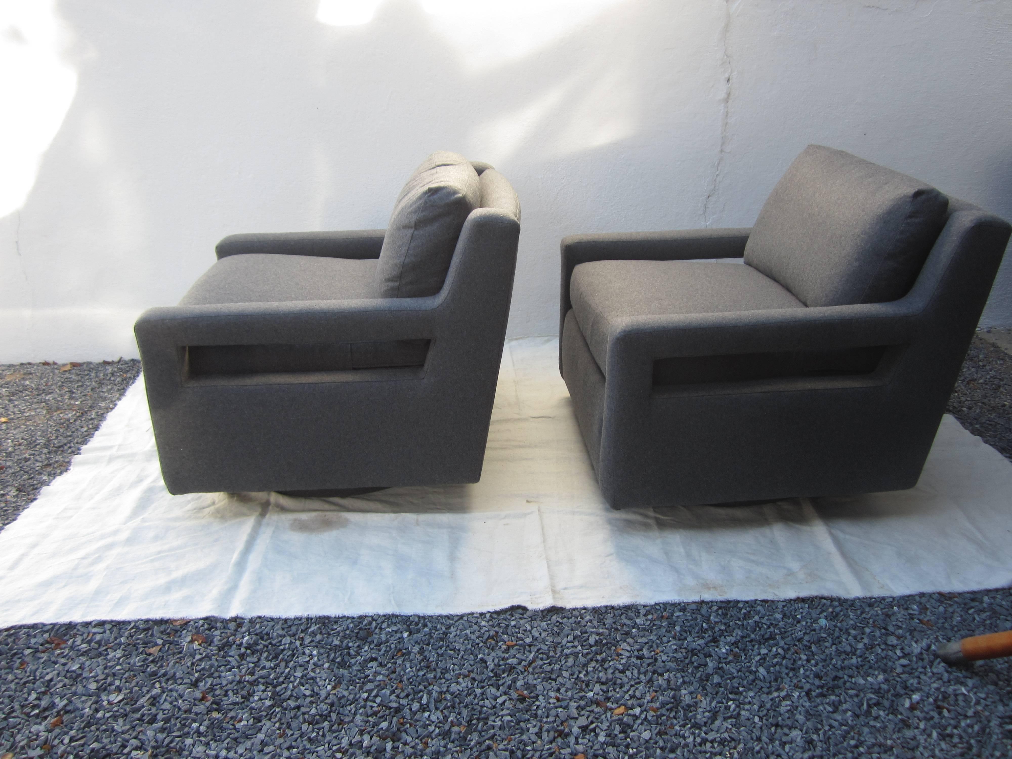 20th Century Mid-Century Swivel Chairs