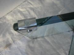Glass Coffee Table in the Style of Pace