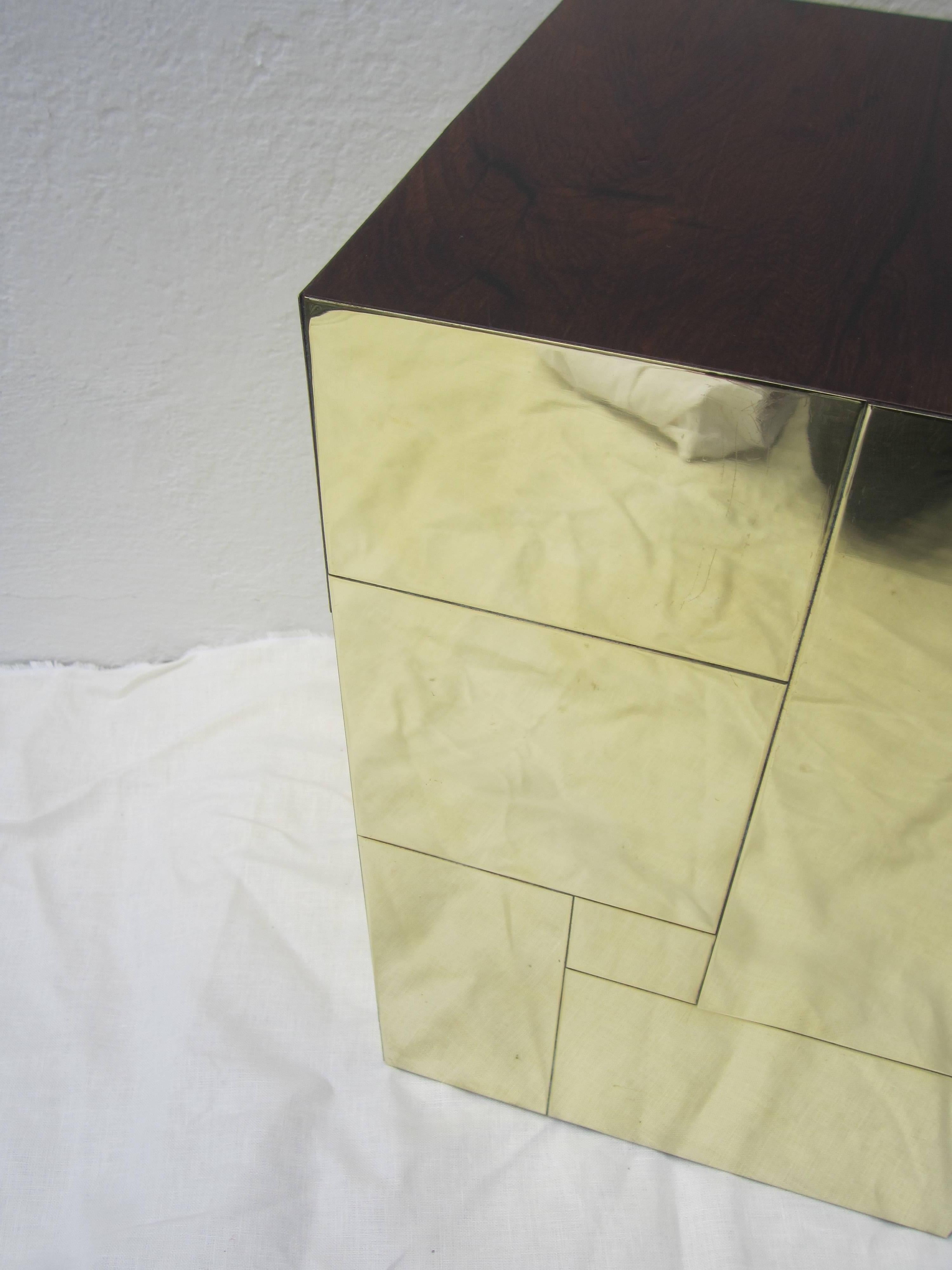 Paul Evans Cityscape Side Table In Excellent Condition For Sale In East Hampton, NY