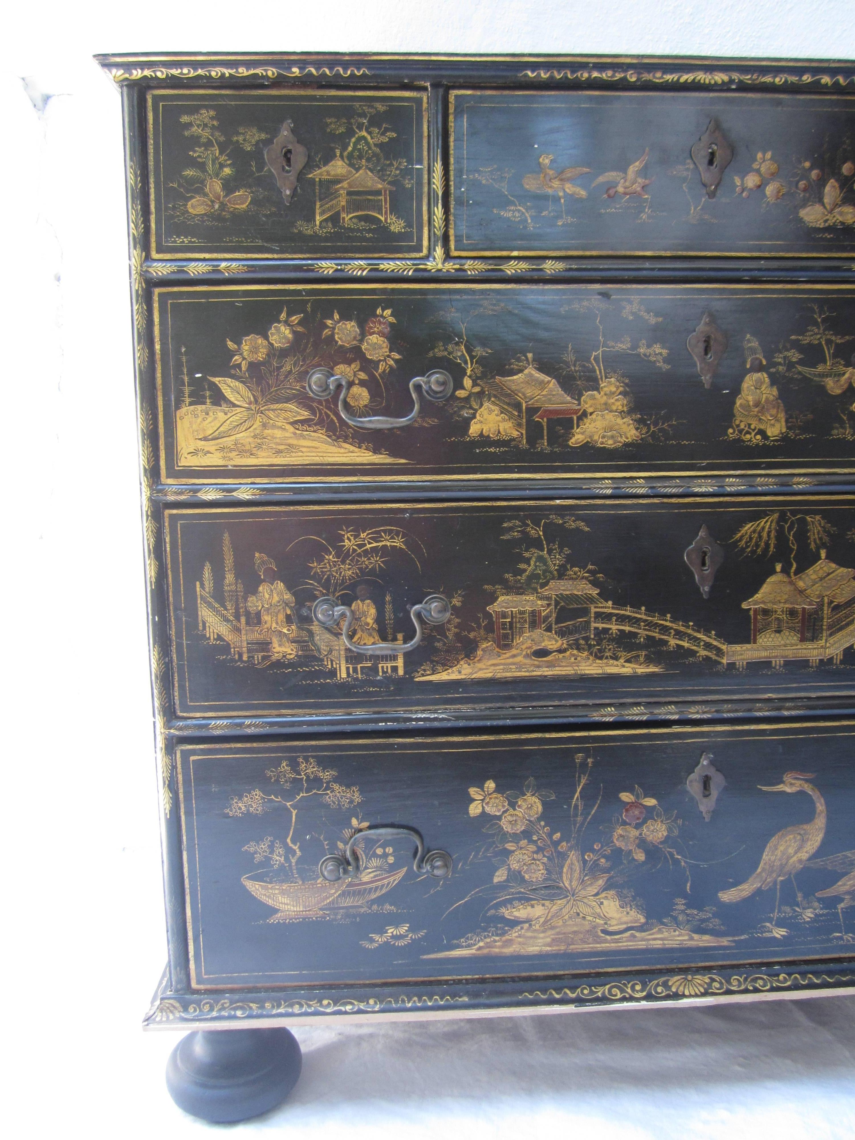 19th Century Chinoiserie Chest 5