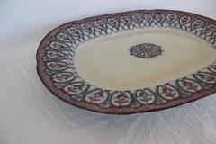 Large Arabian Pattern Staffordshire Platter