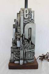 Industrielle künstlerische „Alpha-Sculpt“-Skulptur von Sheldon Rose, Kunstdruck