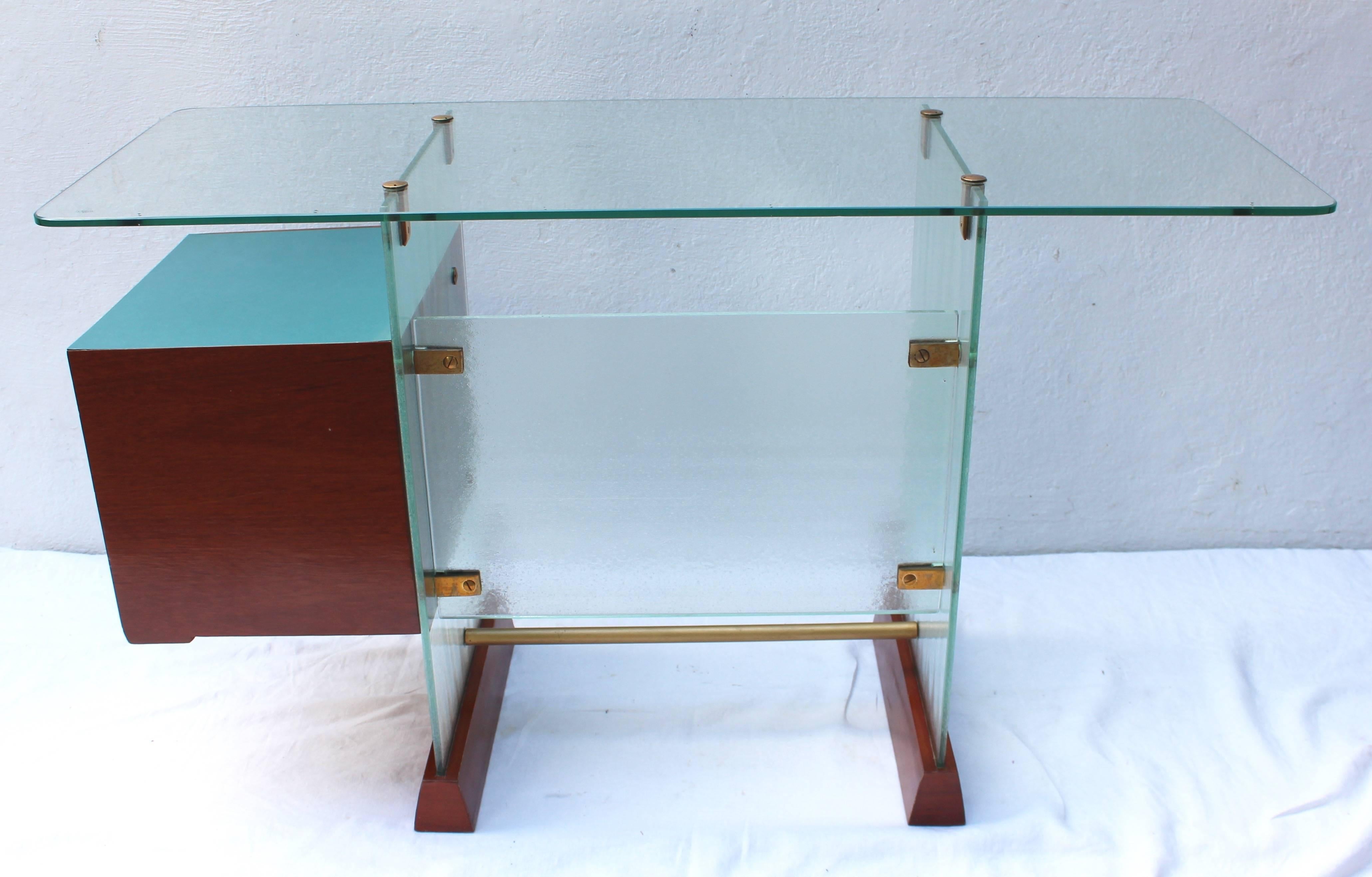 Gio Ponti Glass Desk 2
