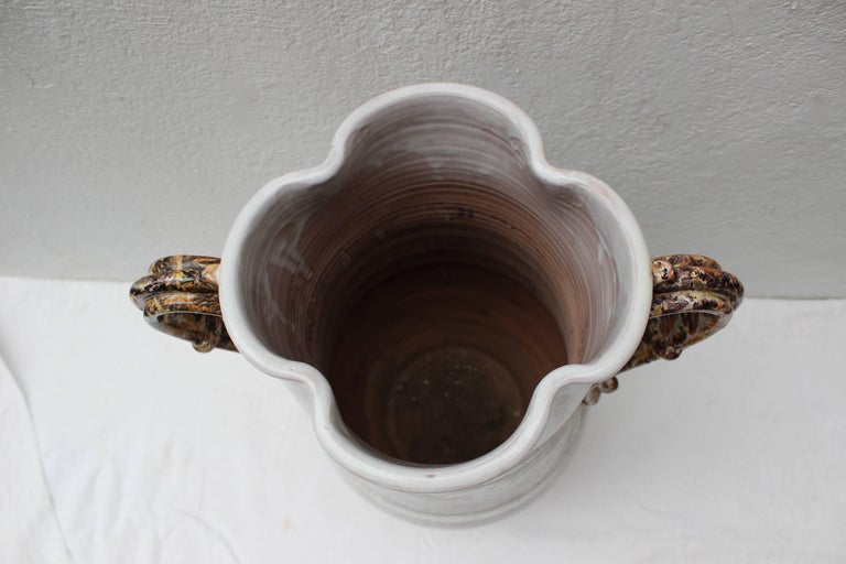 Large Ceramic Vase/ Umbrella Stand at 1stDibs