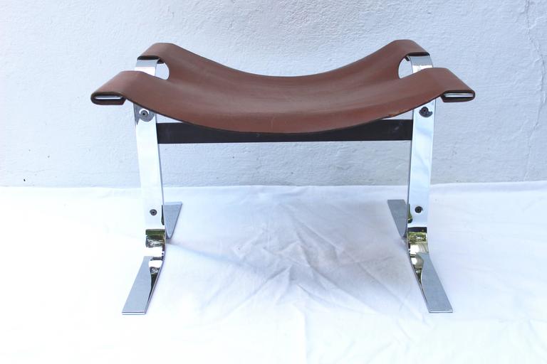 Leather 2024 sling bench