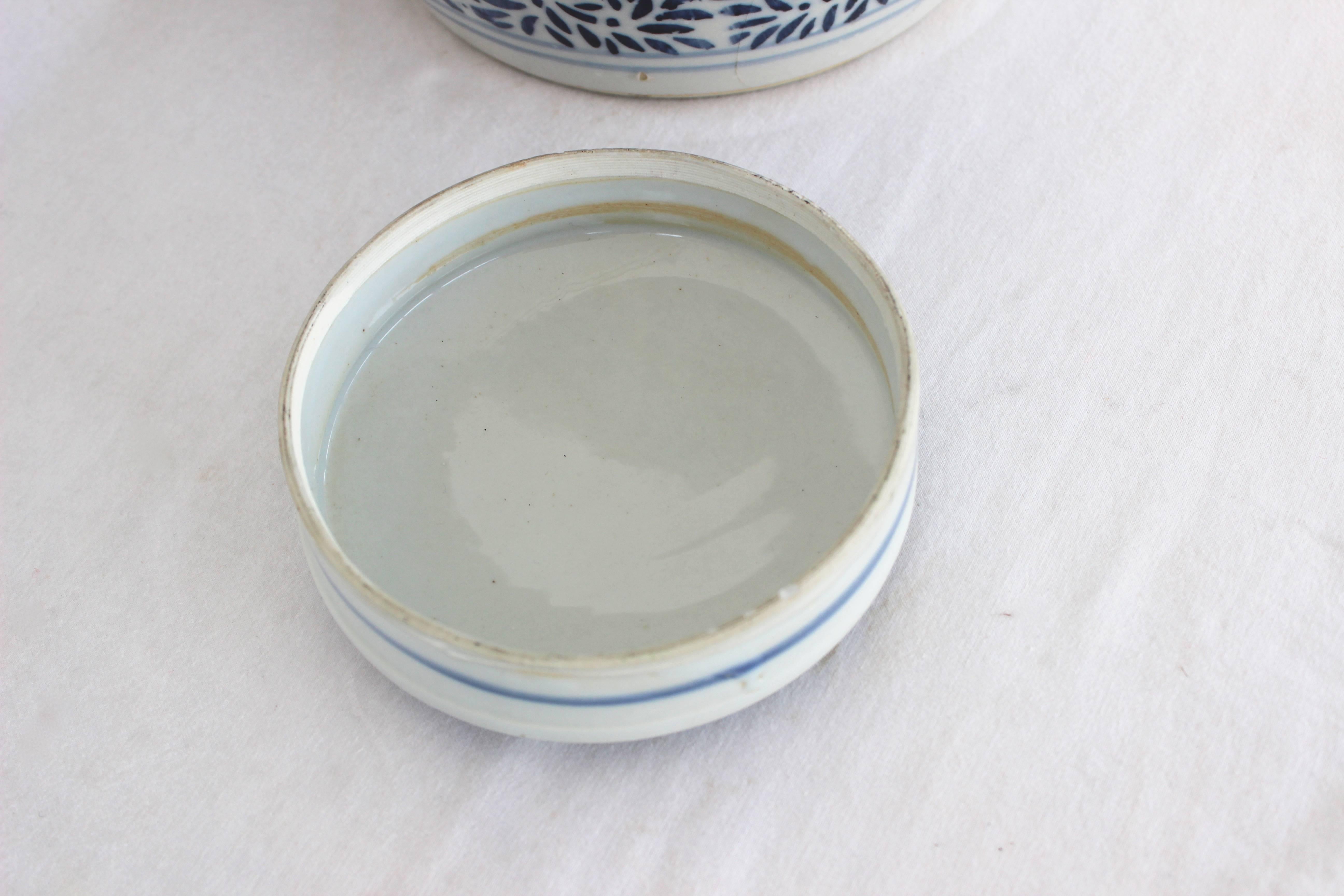 Chinois Pot à gingembre bleu et blanc de Chine en vente
