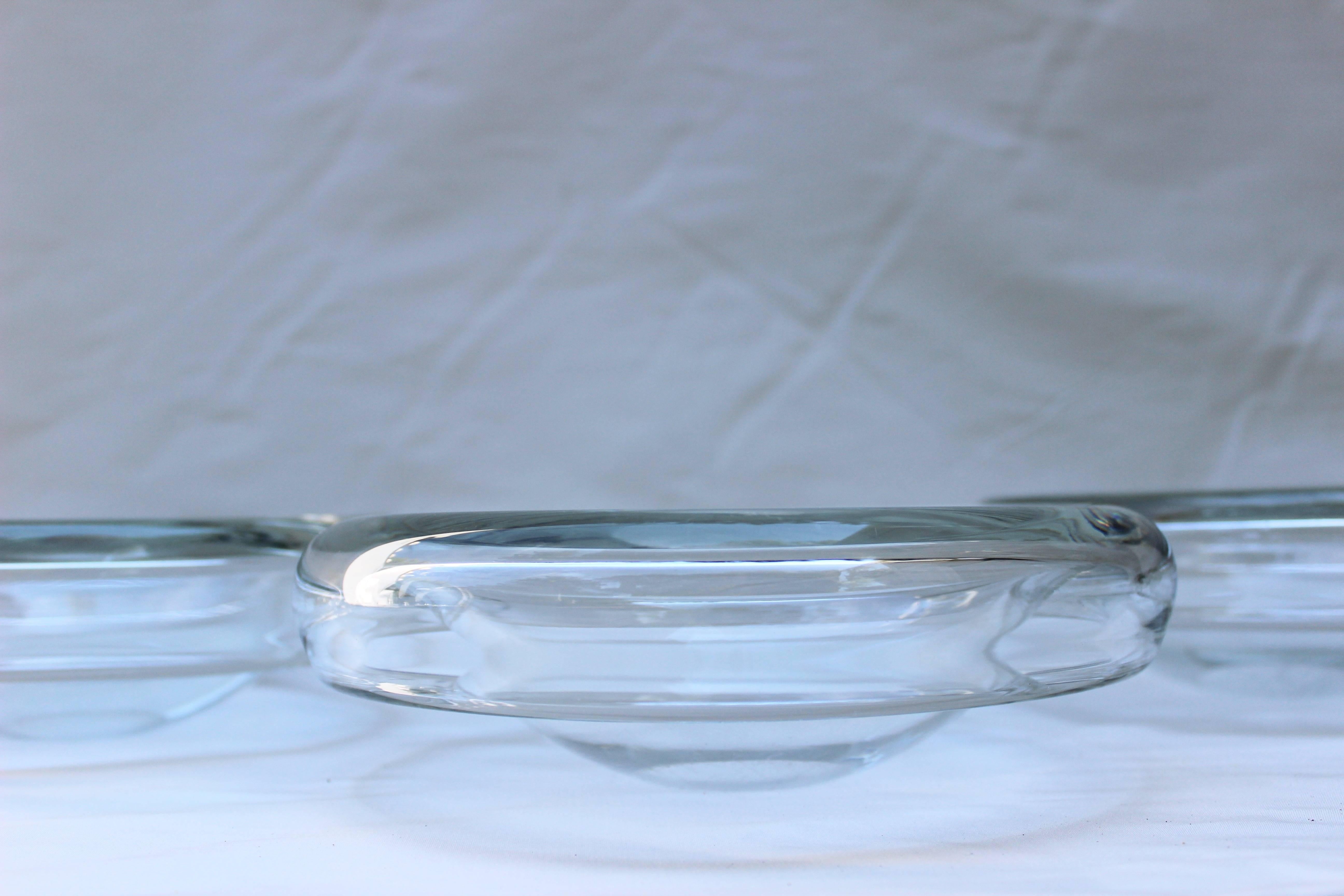 Set of Four Alfredo Barbini Glass Bowls 1