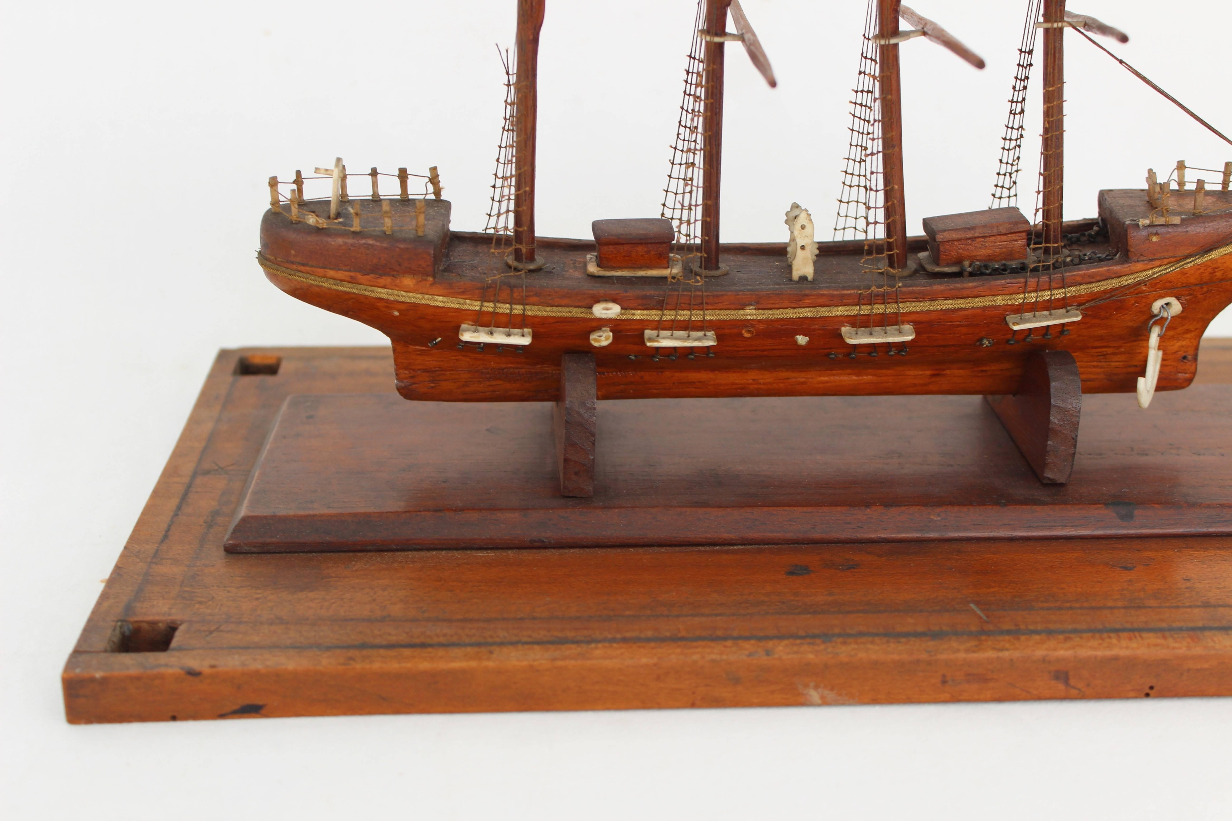 ship in glass case for sale